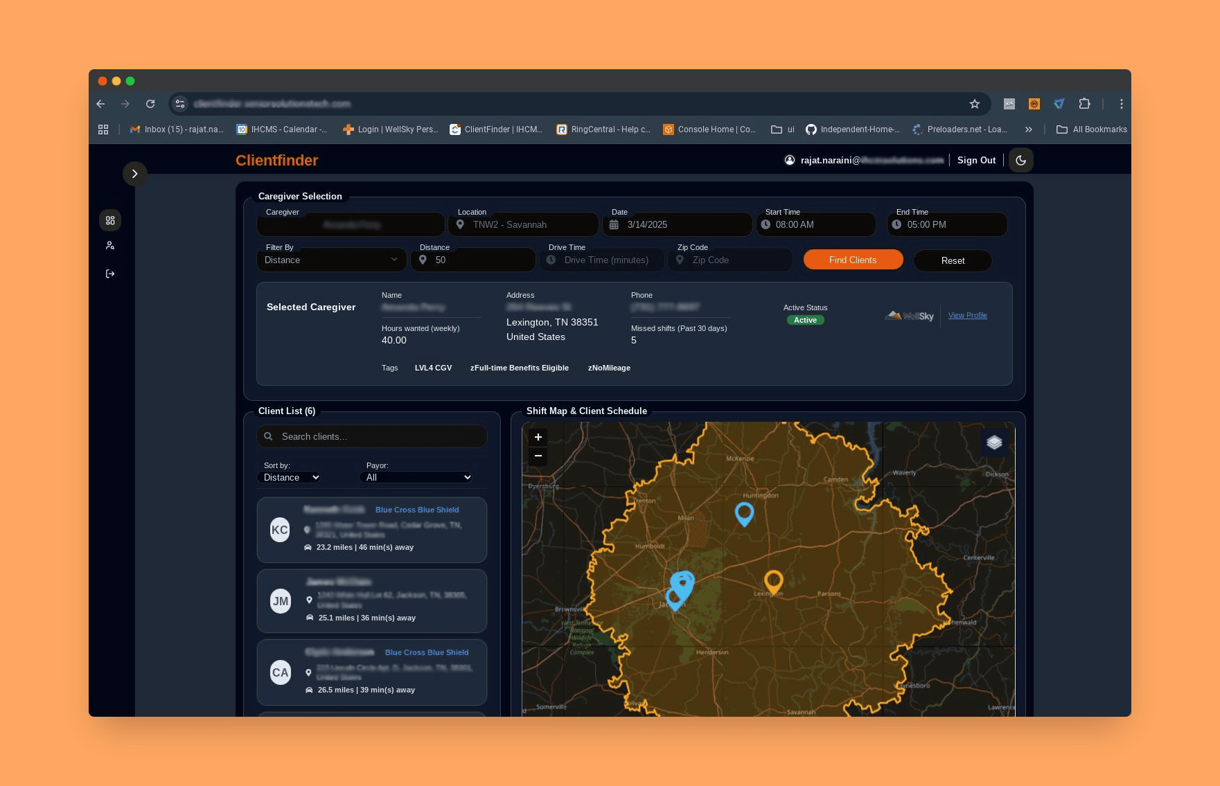 ClientFinder